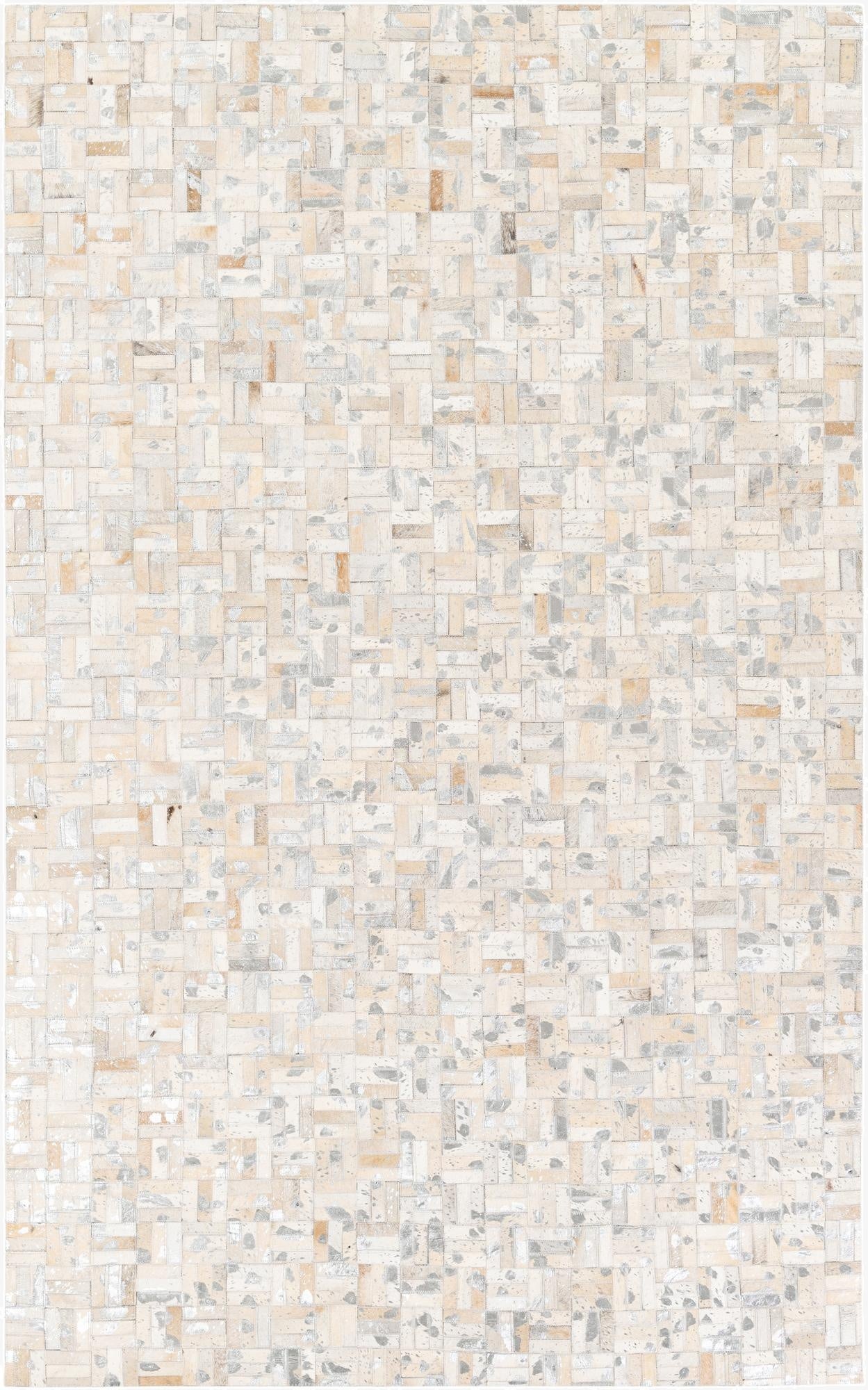 4' 11 x 8' 1 Cowhide Stocks Rug