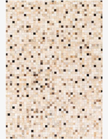 5' 3 x 7' 6 Cowhide Stocks Rug