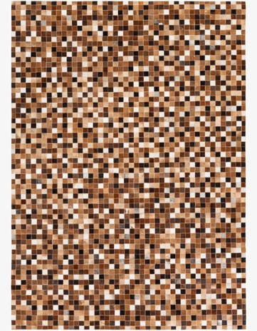 5' 9 x 8' 1 Cowhide Stocks Rug