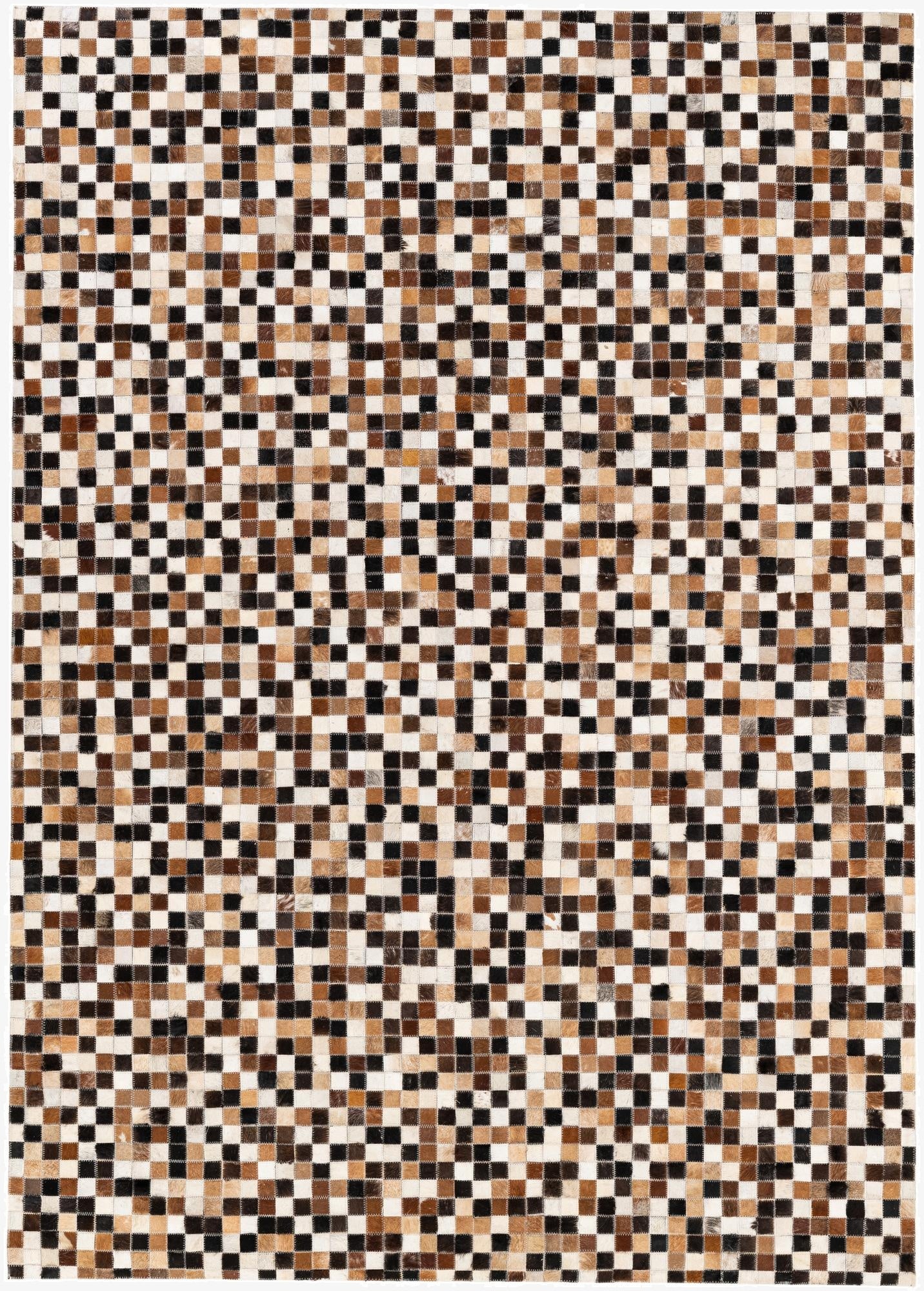 5' 5 x 7' 8 Cowhide Stocks Rug