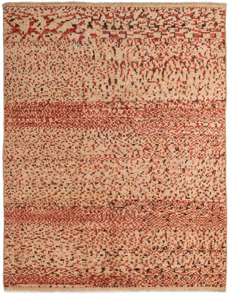 Detail image of 5' 9 x 7' 9 Hand Knotted Darya Wool Rug