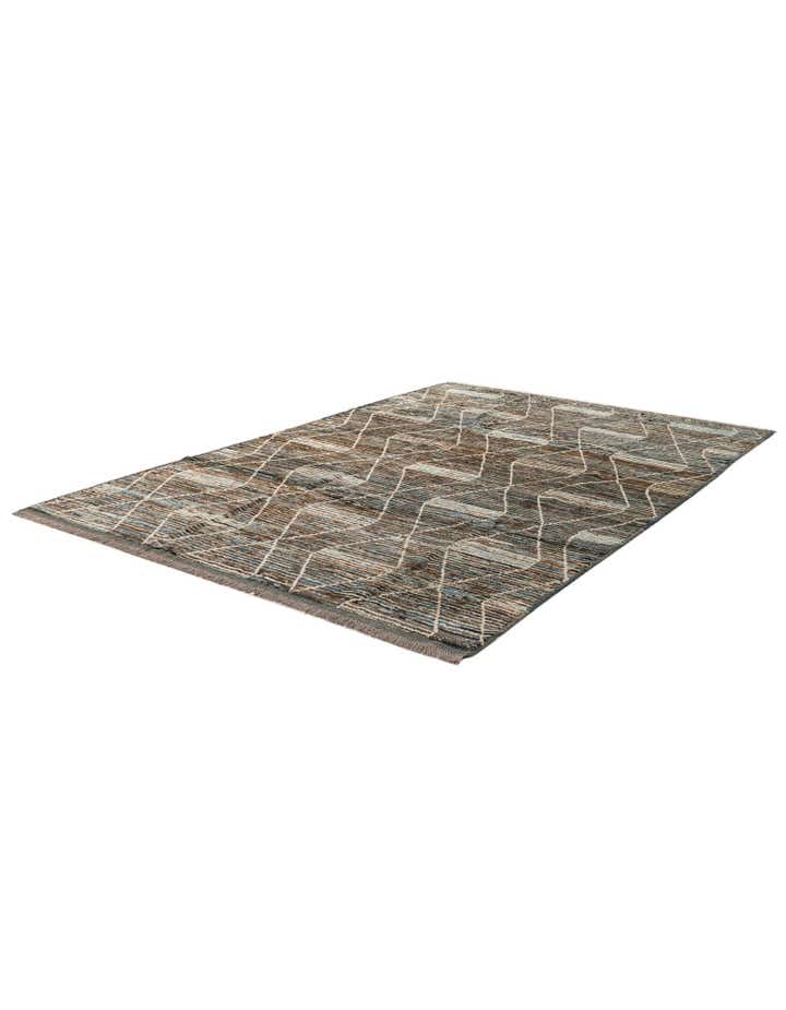 6' 7 x 9' 7 Hand Knotted Darya Wool Rug