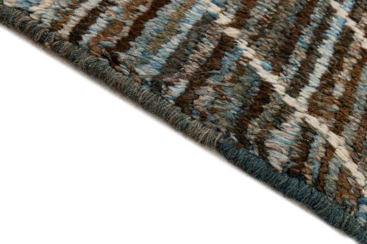 6' 7 x 9' 7 Hand Knotted Darya Wool Rug