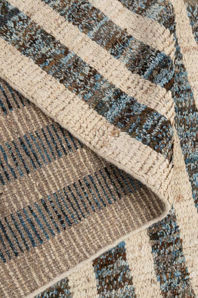 6' 11 x 9' 8 Hand Knotted Darya Wool Rug