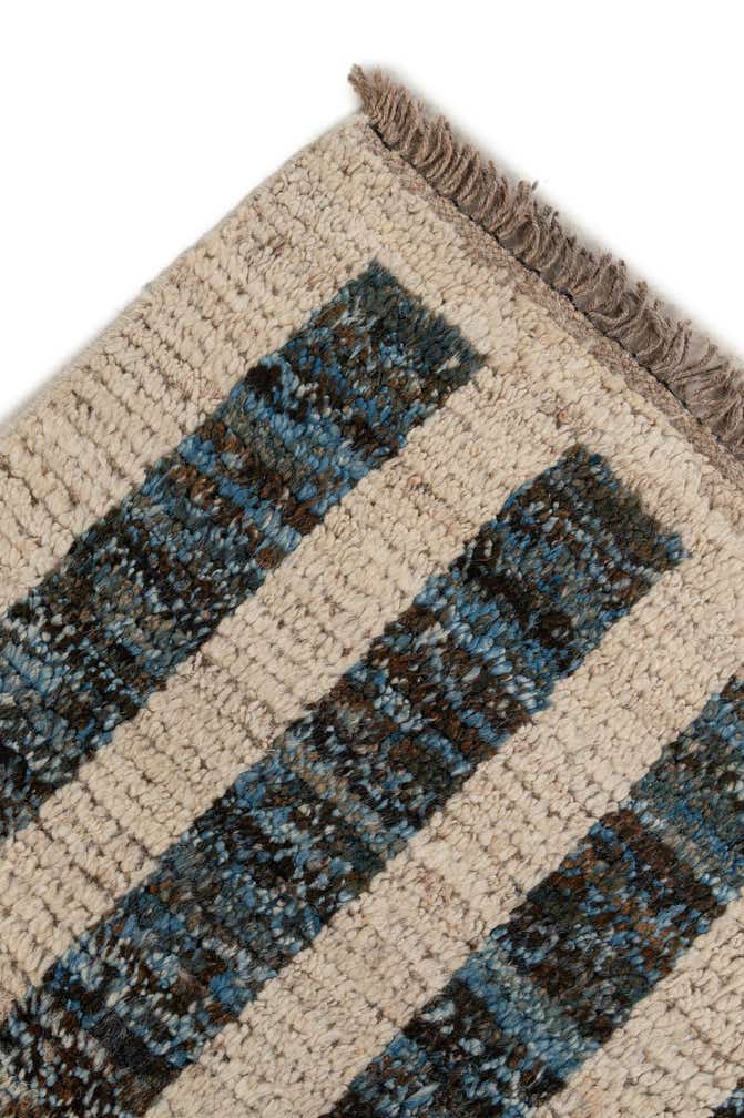 6' 11 x 9' 8 Hand Knotted Darya Wool Rug