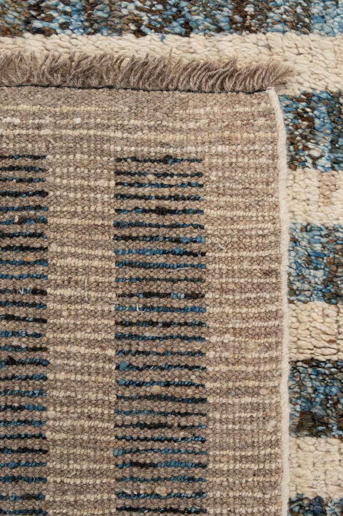 6' 11 x 9' 8 Hand Knotted Darya Wool Rug