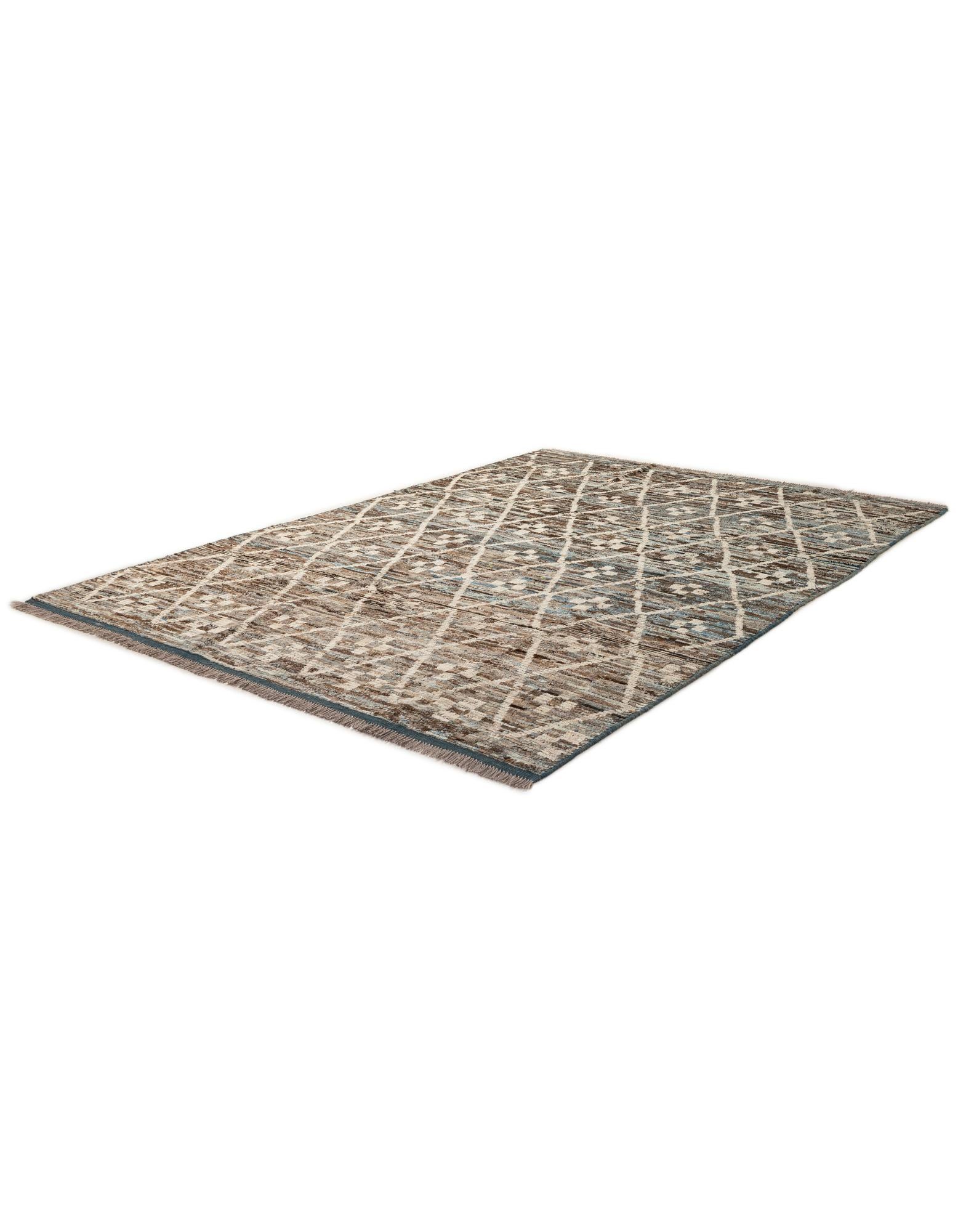 6' 9 x 9' 10 Hand Knotted Darya Wool Rug