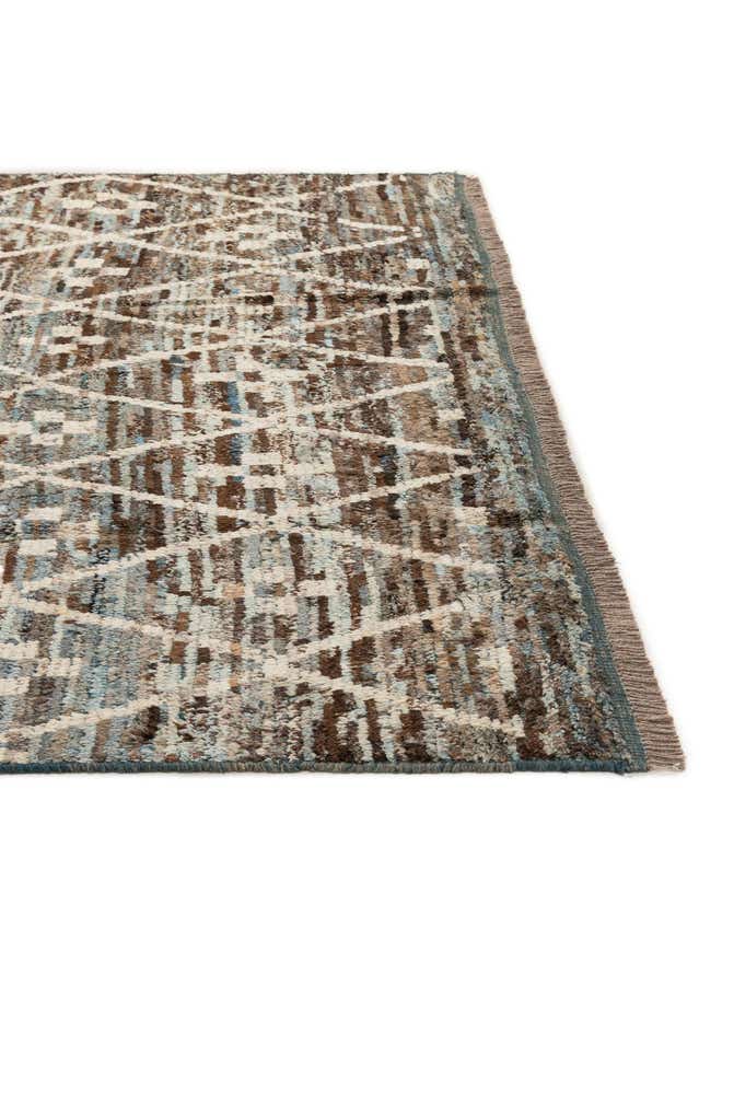 6' 9 x 9' 10 Hand Knotted Darya Wool Rug