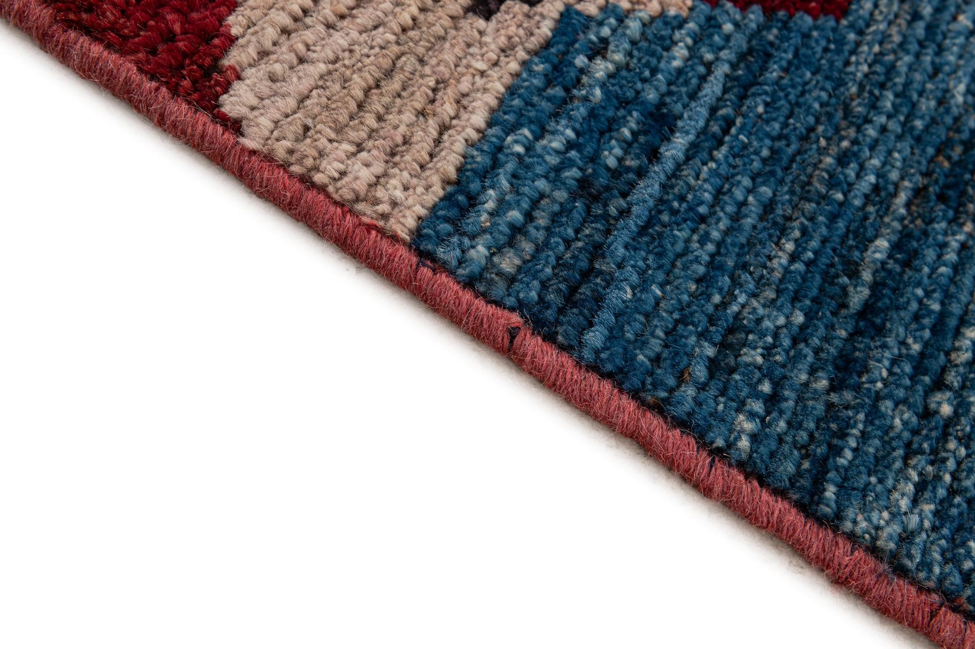 8' 2 x 9' 11 Hand Knotted Darya Wool Rug