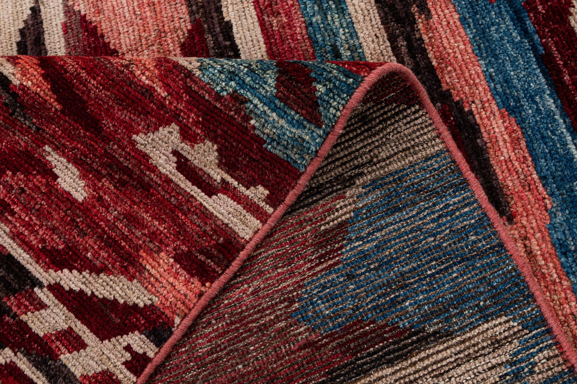 8' 2 x 9' 11 Hand Knotted Darya Wool Rug