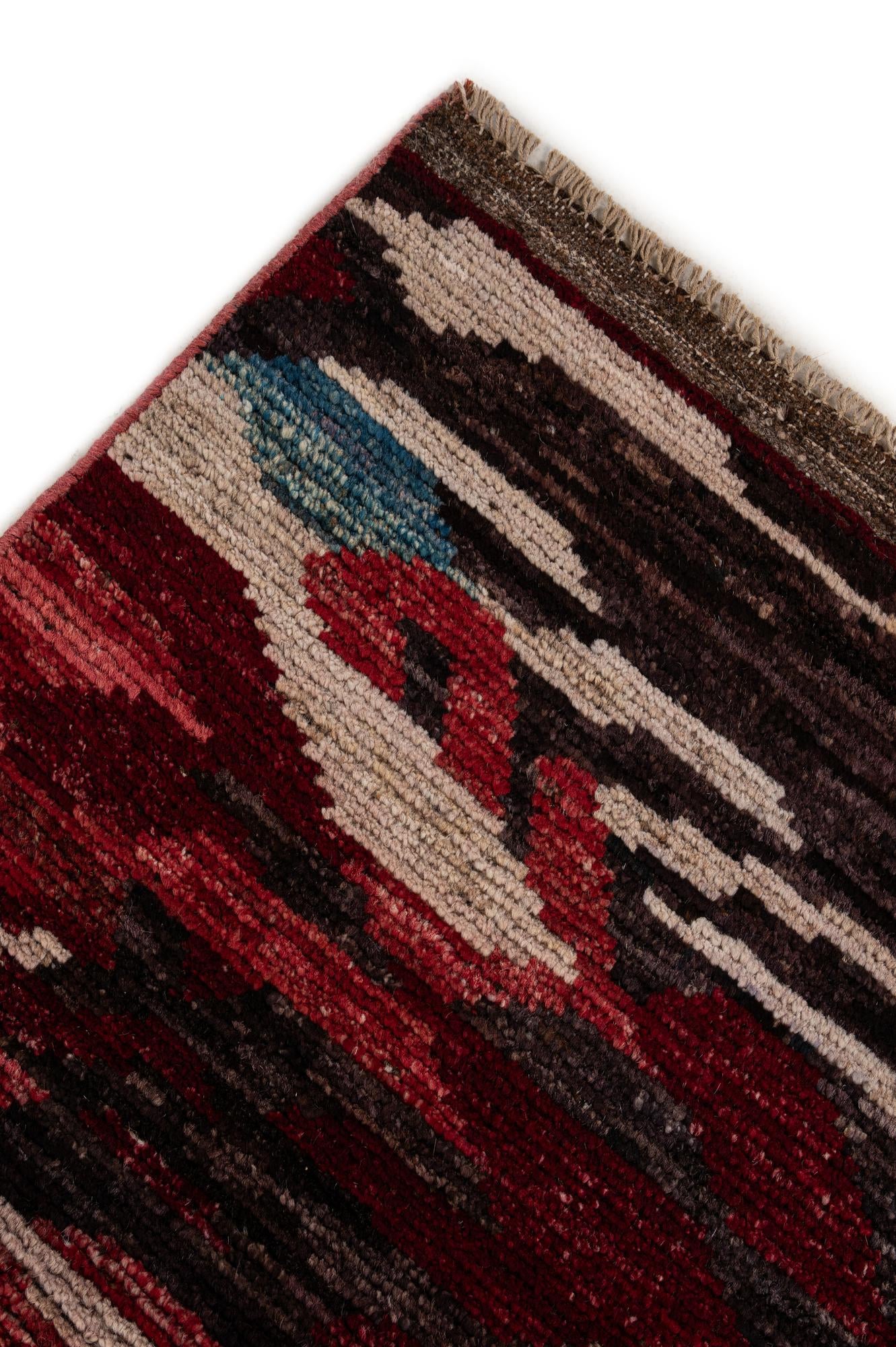 8' 2 x 9' 11 Hand Knotted Darya Wool Rug