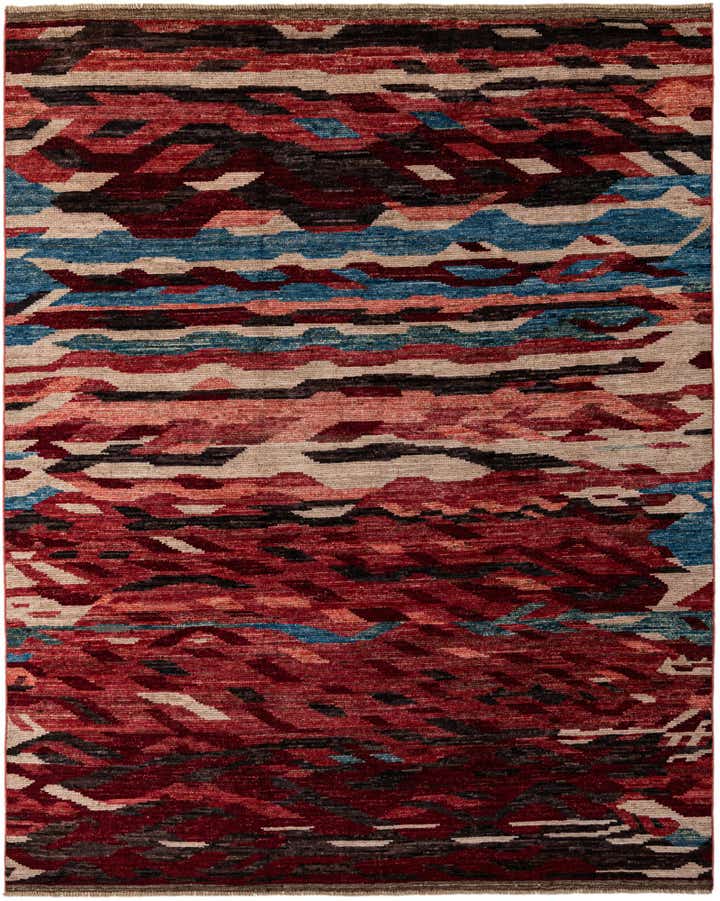 8' 2 x 9' 11 Hand Knotted Darya Wool Rug