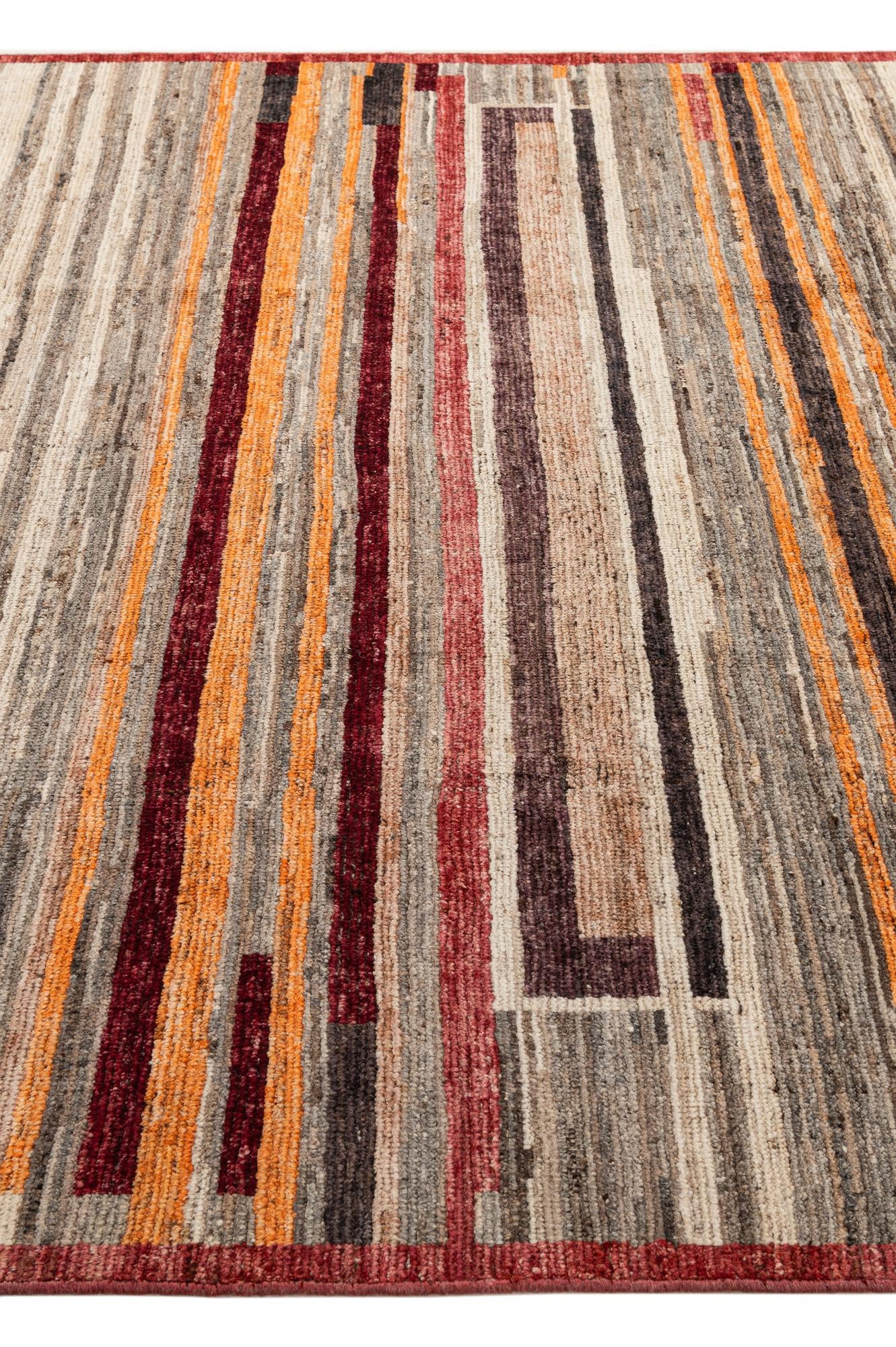 8' x 9' 10 Hand Knotted Darya Wool Rug