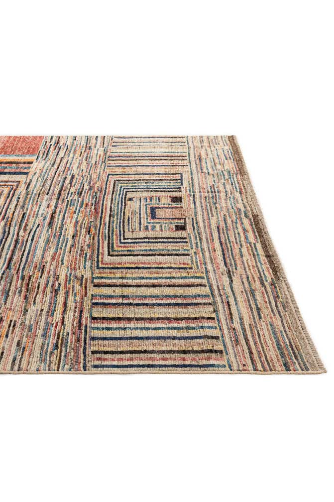 8' 5 x 9' 8 Hand Knotted Darya Wool Rug