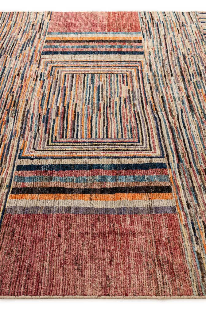 8' 5 x 9' 8 Hand Knotted Darya Wool Rug