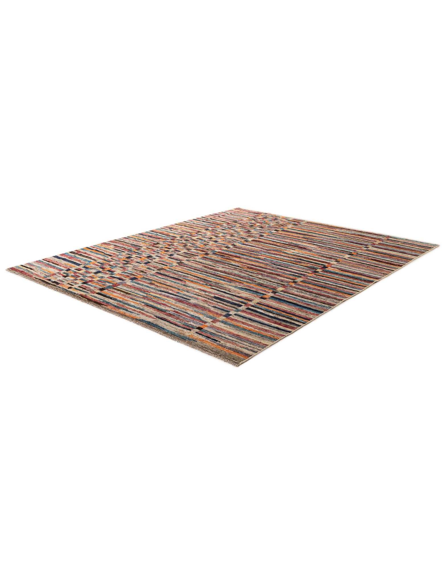 8' 2 x 9' 11 Hand Knotted Darya Wool Rug