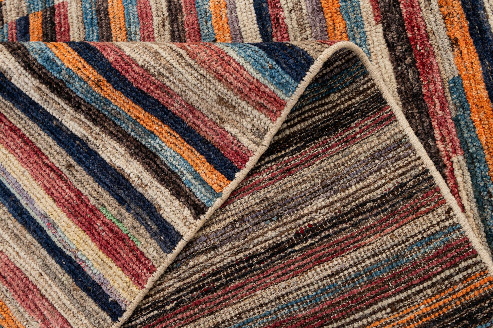 8' 2 x 9' 11 Hand Knotted Darya Wool Rug