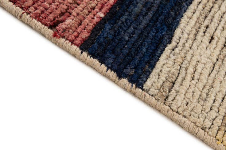 Detail image of 8' 4 x 9' 9 Hand Knotted Darya Wool Rug