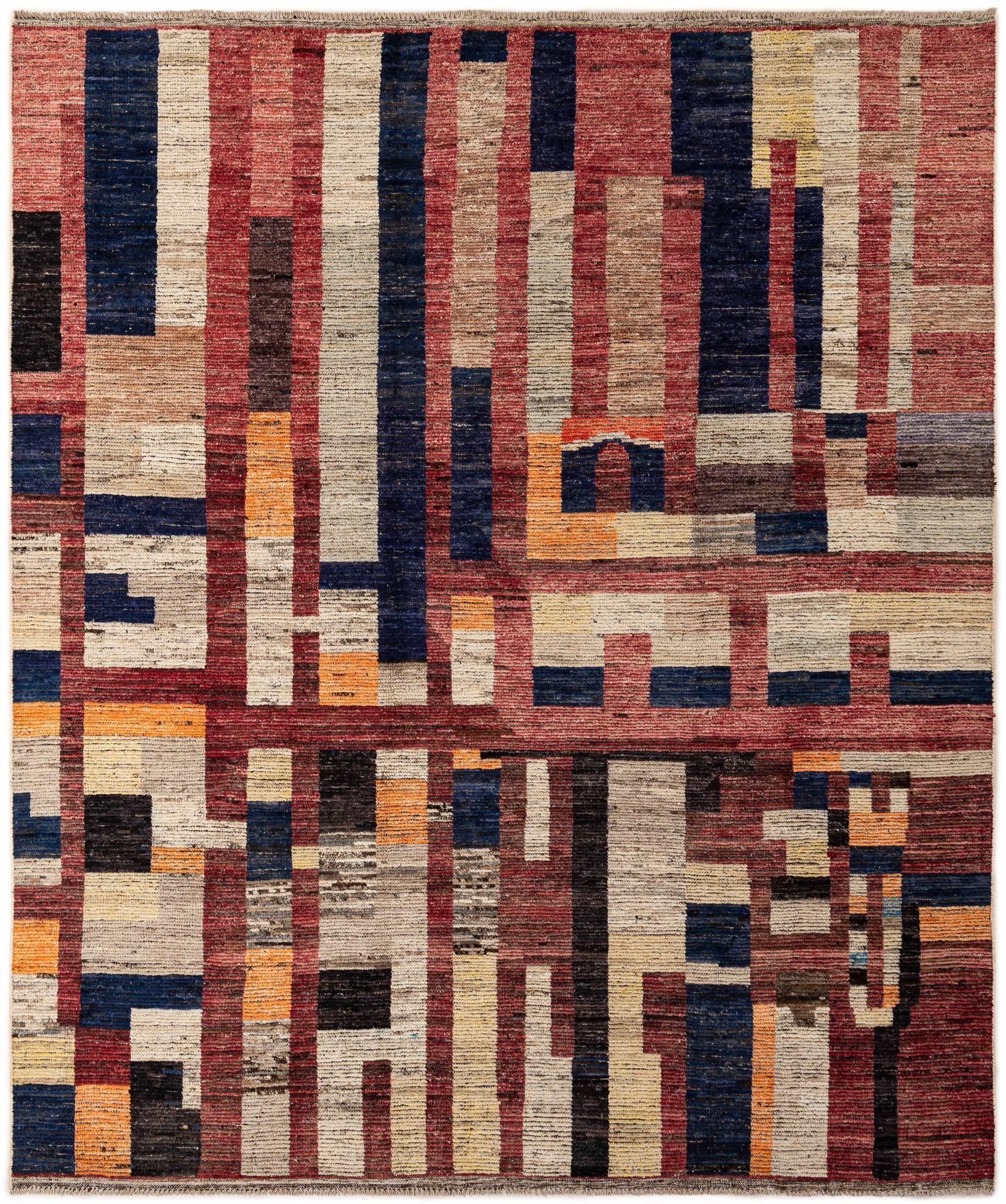 8' 4 x 9' 9 Hand Knotted Darya Wool Rug