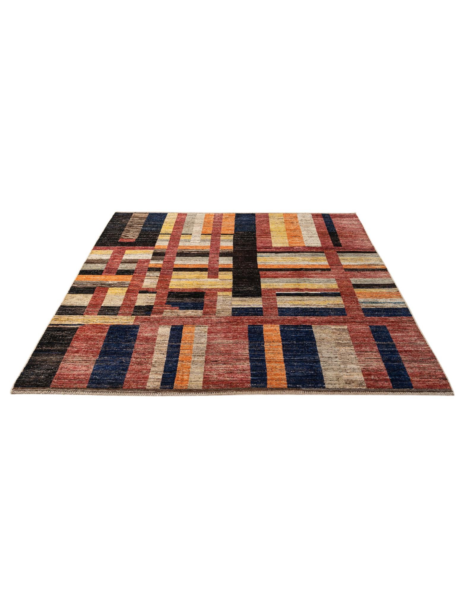 8' 4 x 9' 7 Hand Knotted Darya Wool Rug