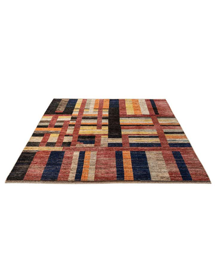 8' 4 x 9' 7 Hand Knotted Darya Wool Rug