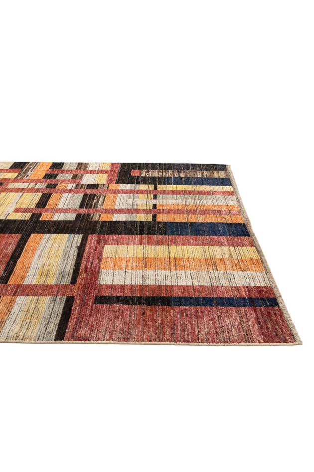 Detail image of 8' 4 x 9' 7 Hand Knotted Darya Wool Rug