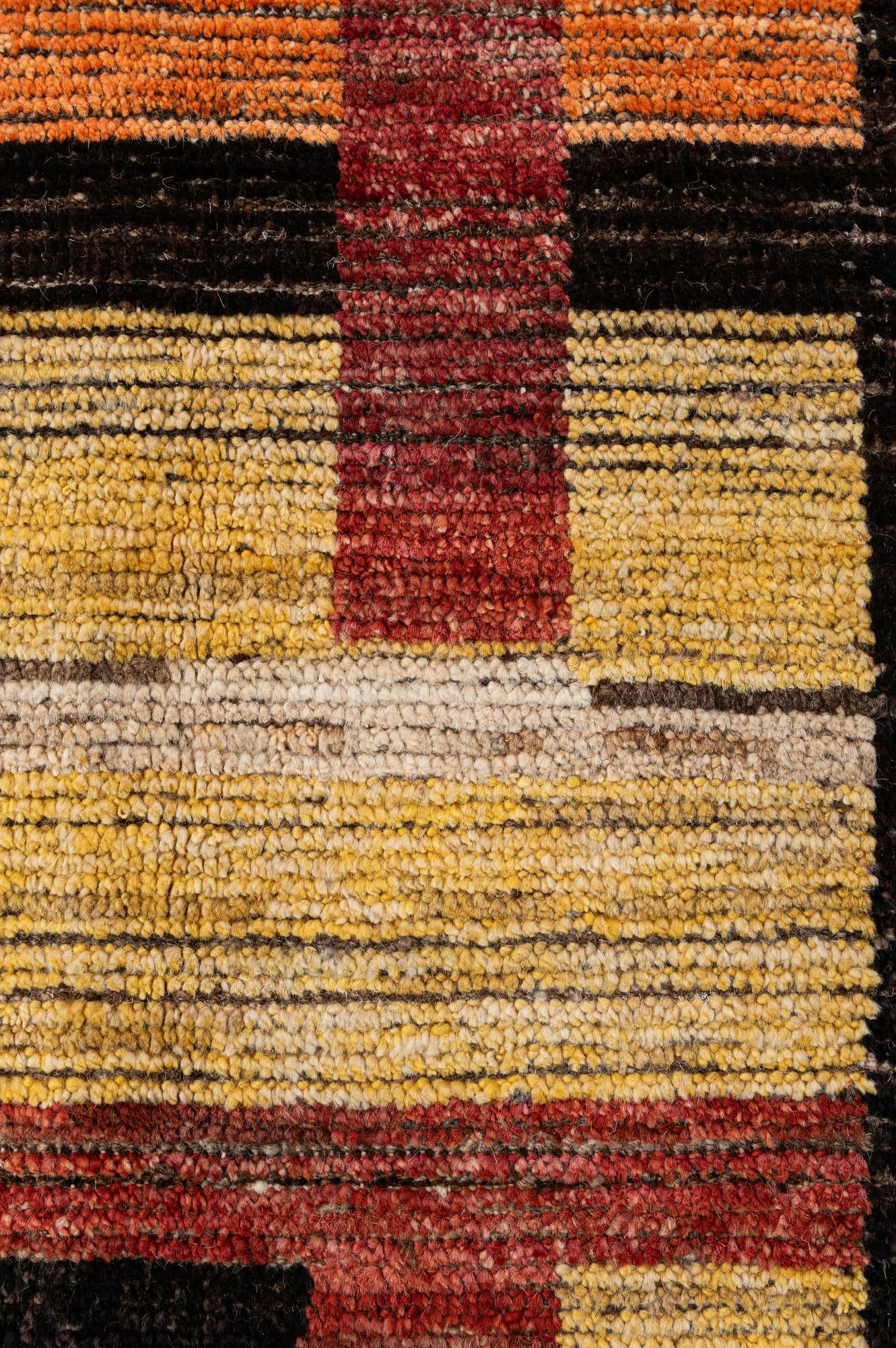 8' 4 x 9' 7 Hand Knotted Darya Wool Rug