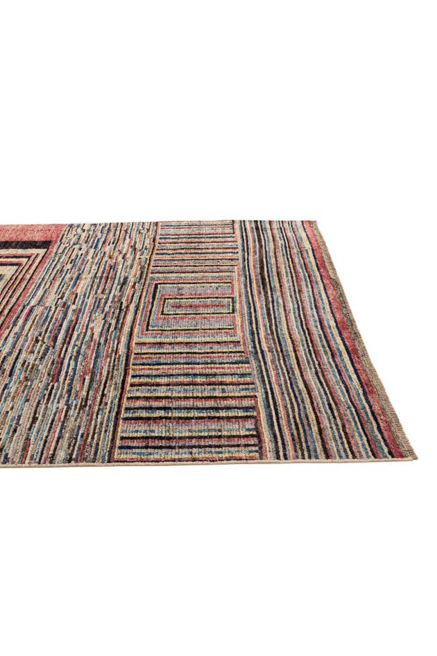 Detail image of 8' 3 x 9' 9 Hand Knotted Darya Wool Rug
