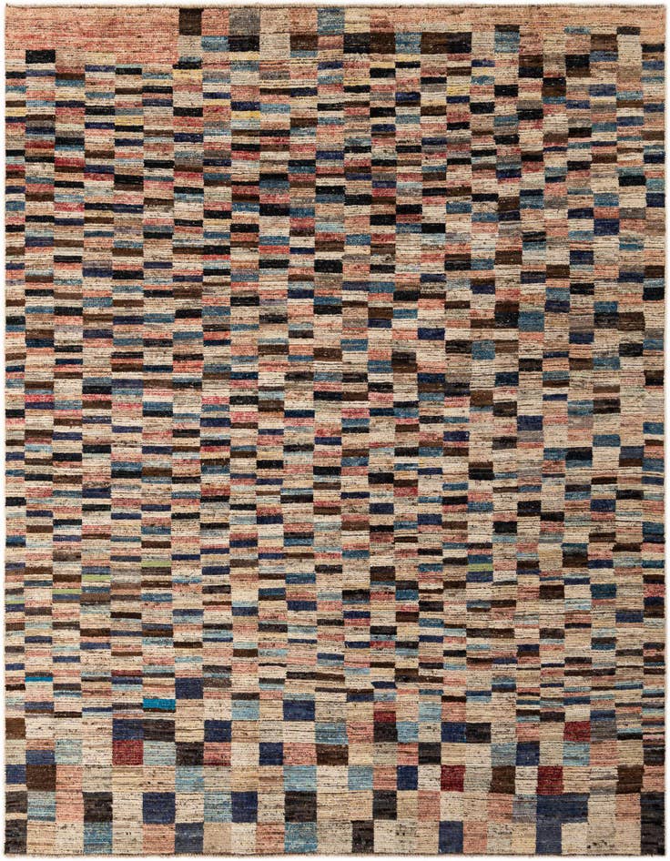 Detail image of 8' 2 x 9' 8 Hand Knotted Darya Wool Rug