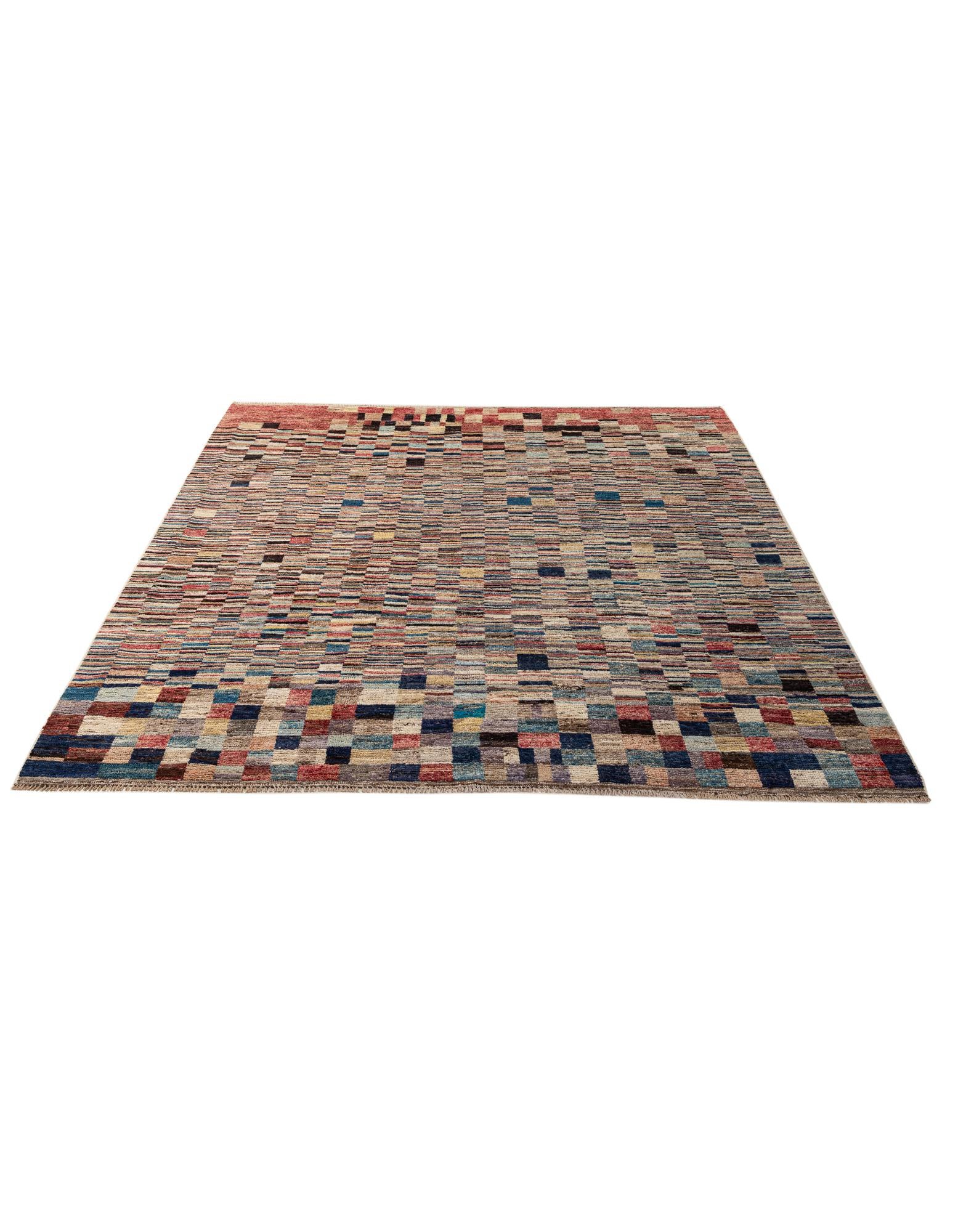 8' 2 x 9' 10 Hand Knotted Darya Wool Rug