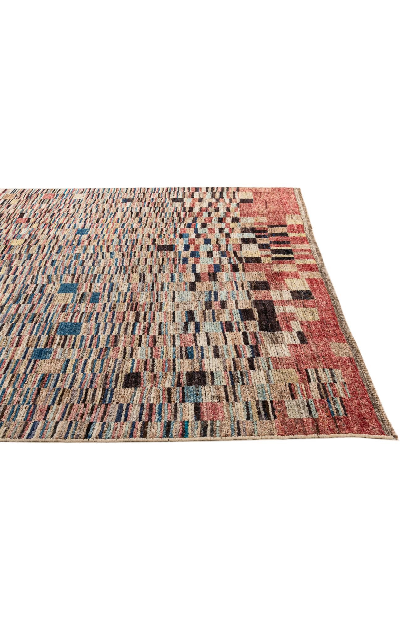 8' 2 x 9' 10 Hand Knotted Darya Wool Rug