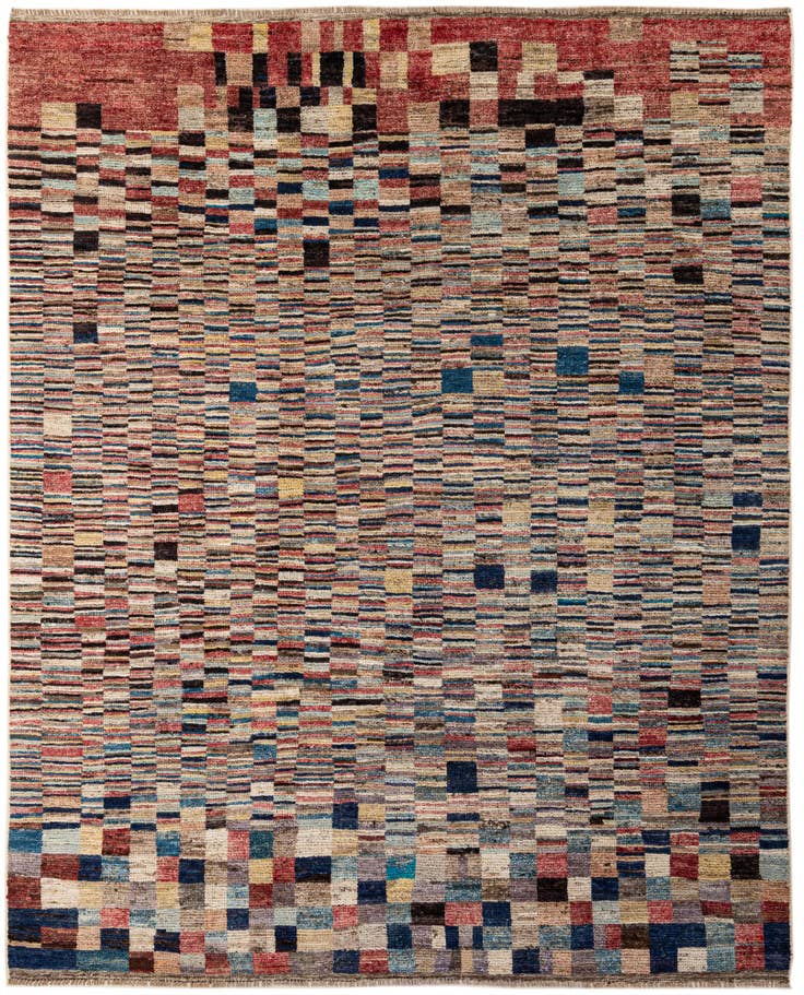 Detail image of 8' 2 x 9' 10 Hand Knotted Darya Wool Rug