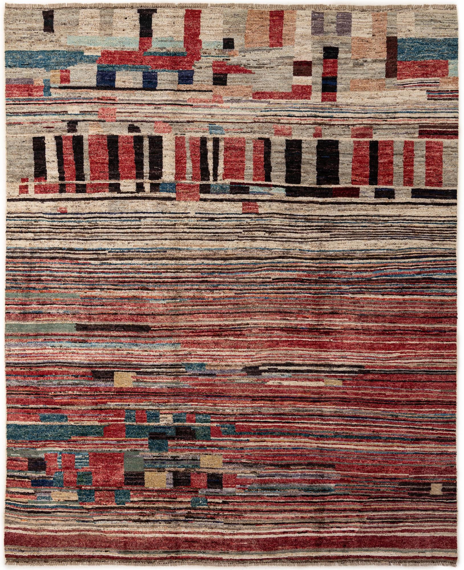 8' 2 x 9' 10 Hand Knotted Darya Wool Rug
