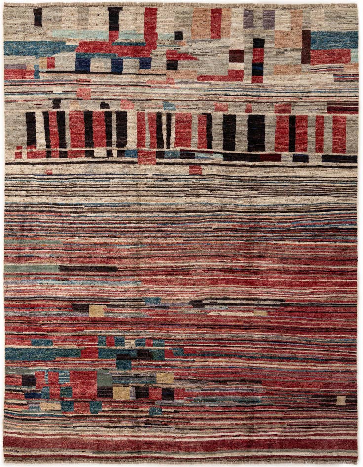Detail image of 8' 2 x 9' 10 Hand Knotted Darya Wool Rug