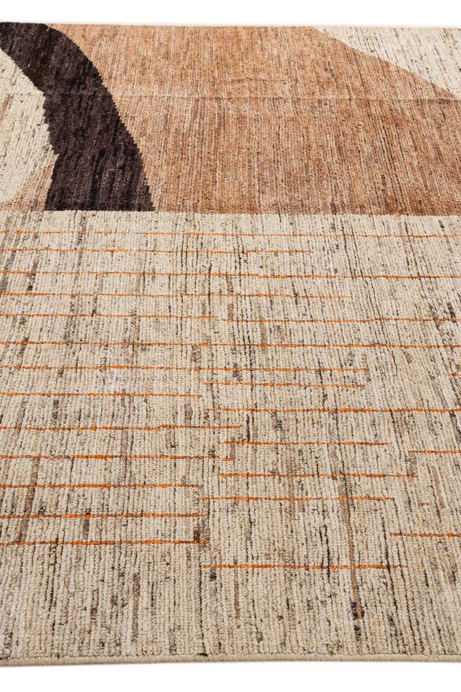 8' 7 x 9' 8 Hand Knotted Darya Wool Rug