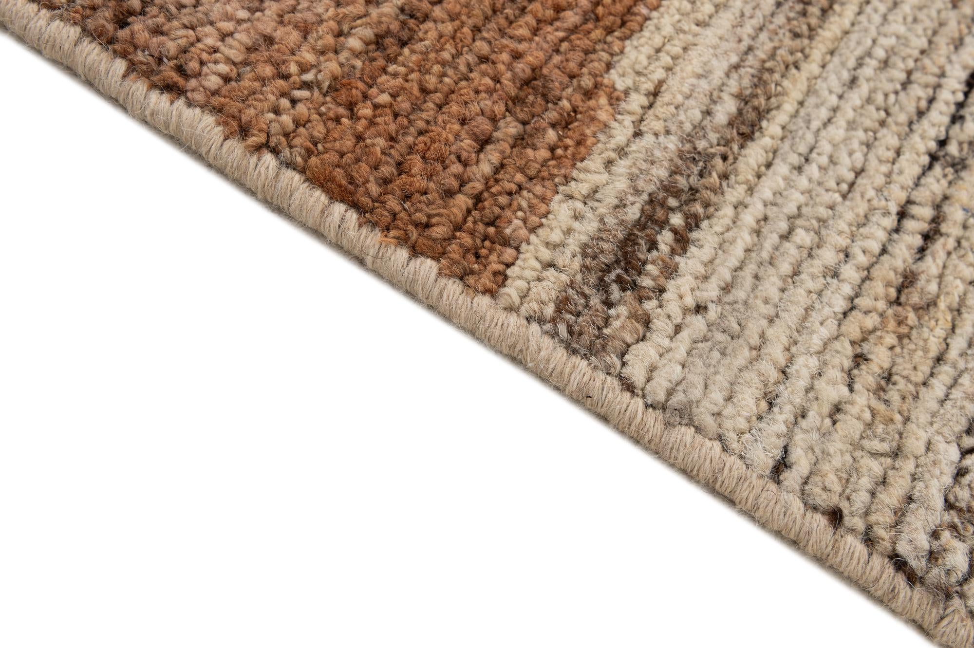 8' 7 x 9' 8 Hand Knotted Darya Wool Rug