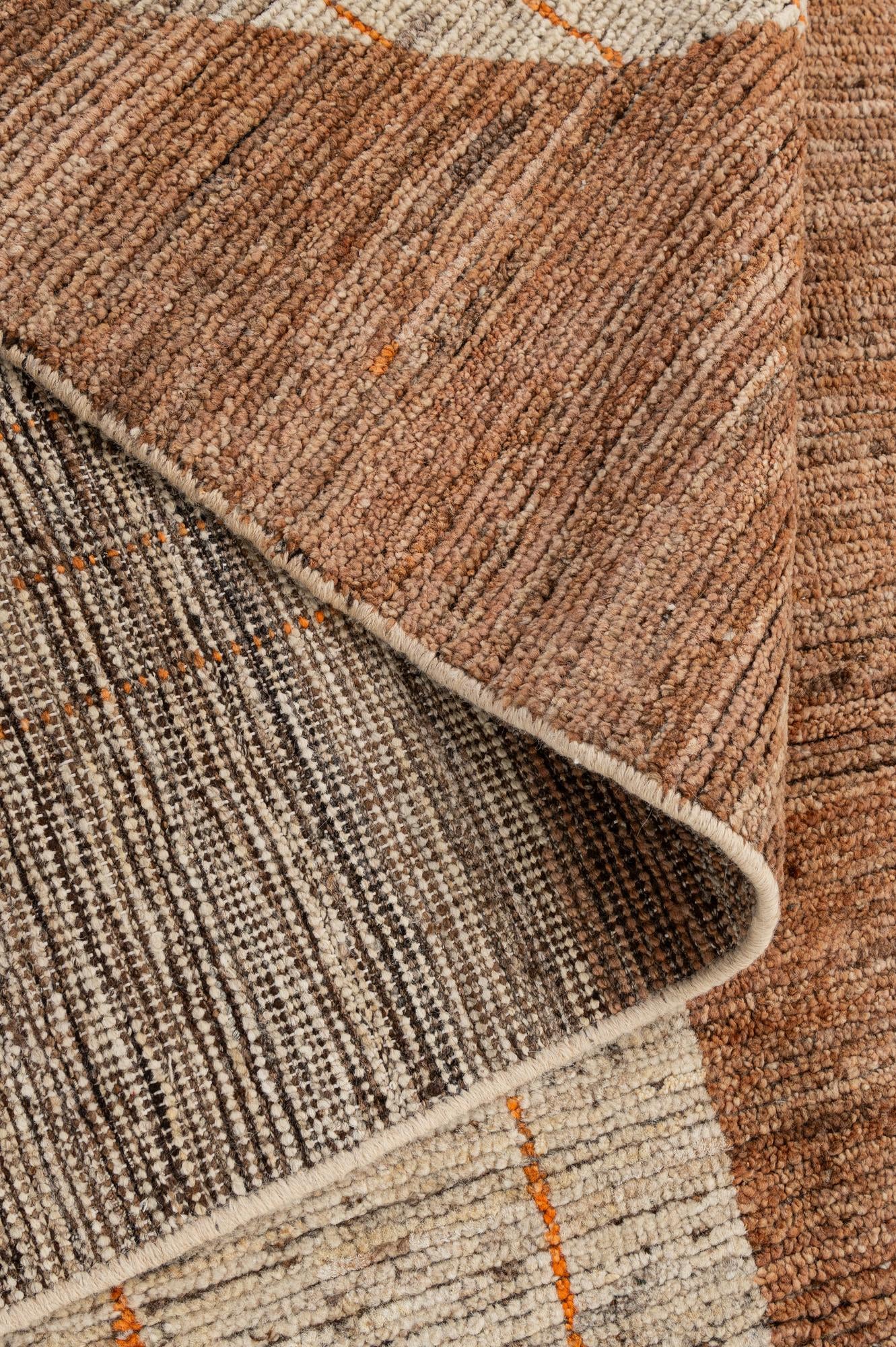 8' 7 x 9' 8 Hand Knotted Darya Wool Rug