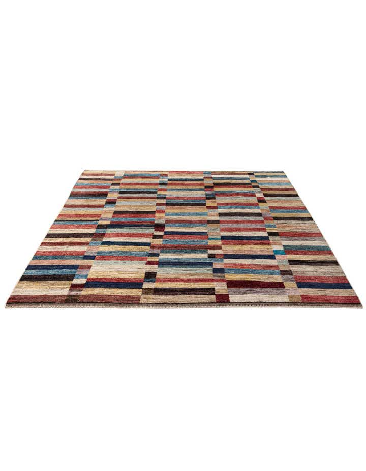 8' 10 x 9' 11 Hand Knotted Darya Wool Rug