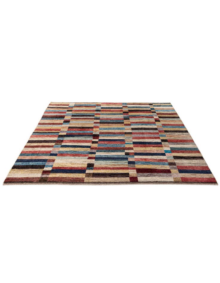 Detail image of 8' 10 x 9' 11 Hand Knotted Darya Wool Rug