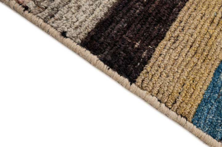 8' 10 x 9' 11 Hand Knotted Darya Wool Rug