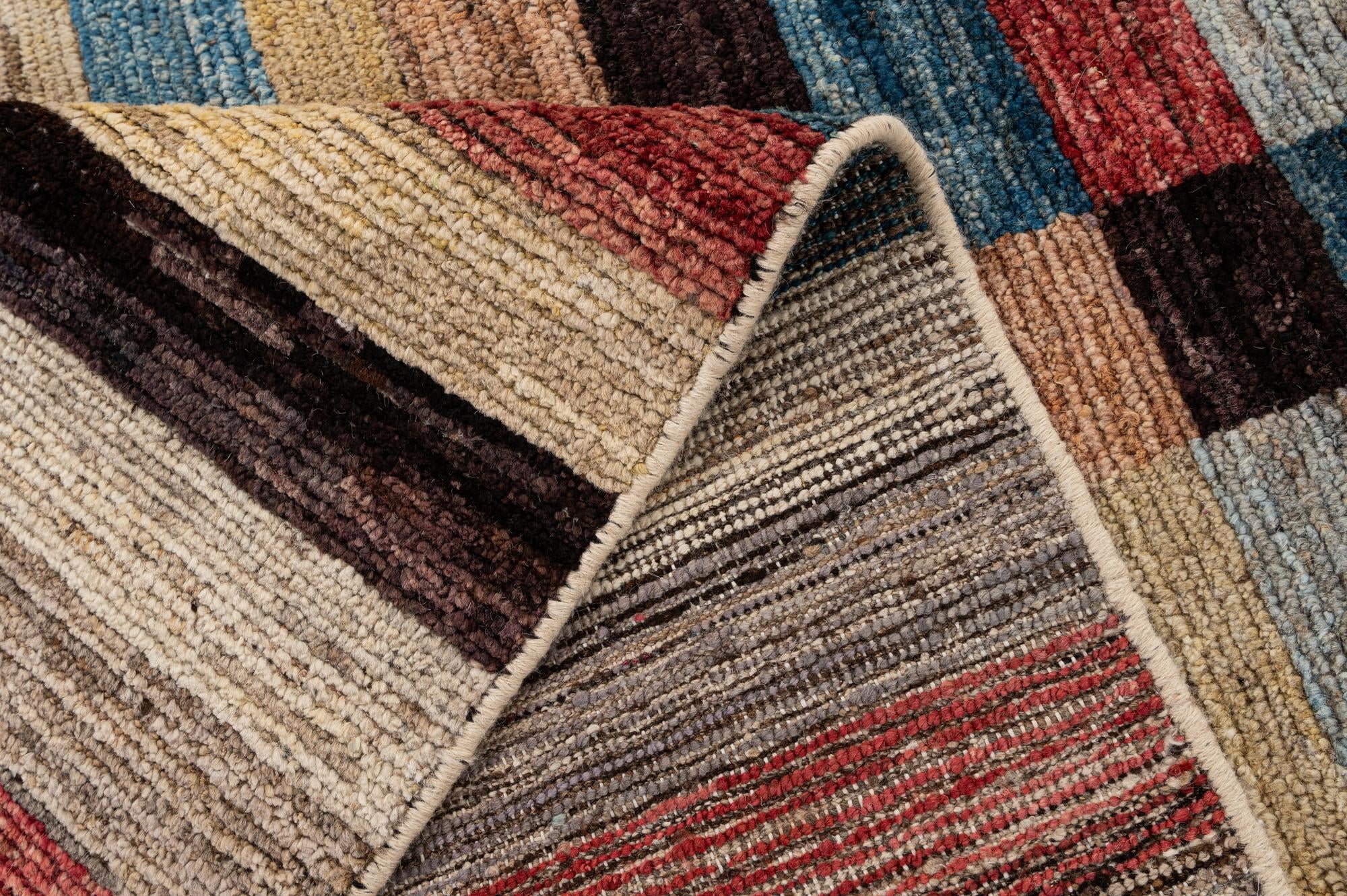 8' 10 x 9' 11 Hand Knotted Darya Wool Rug