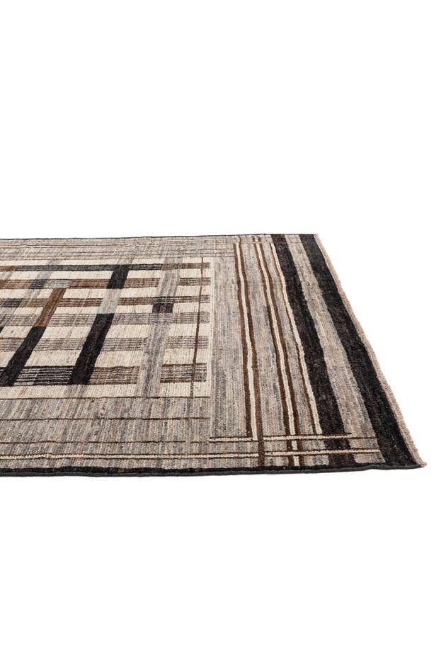 Detail image of 8' 6 x 9' 6 Hand Knotted Darya Wool Rug