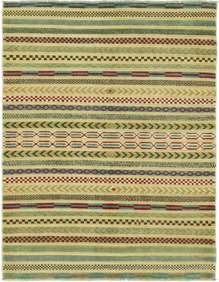 Detail image of 3' 3 x 5' 1 Hand Knotted Darya Rug