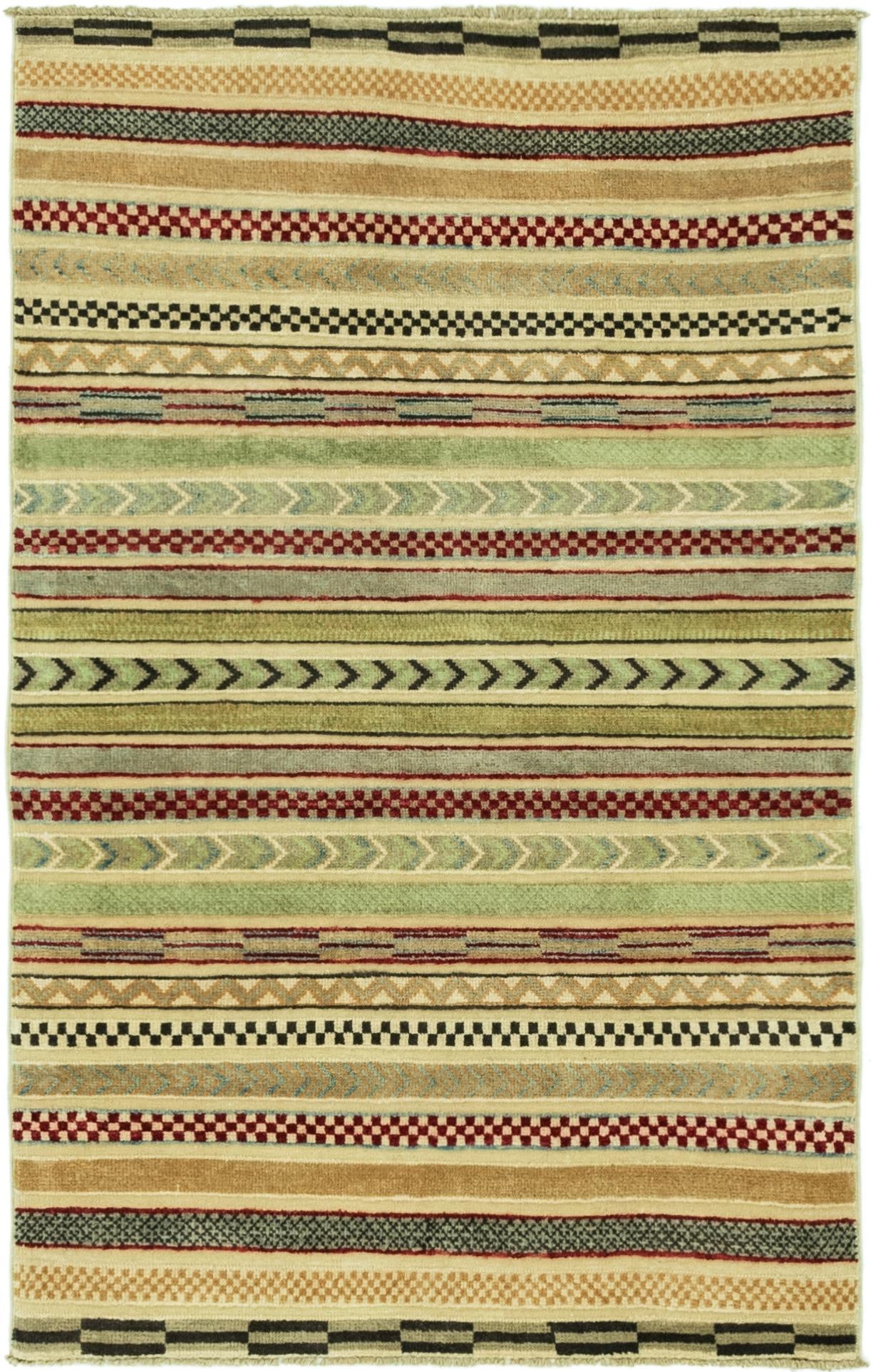 3' 2 x 5' Hand Knotted Darya Rug