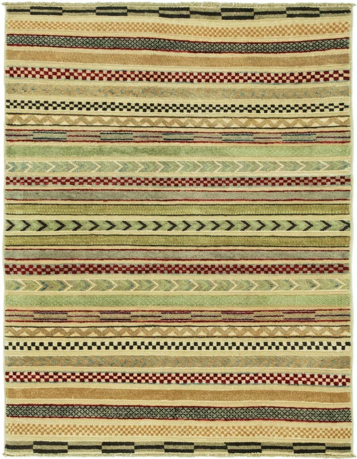 Detail image of 3' 2 x 5' Hand Knotted Darya Rug