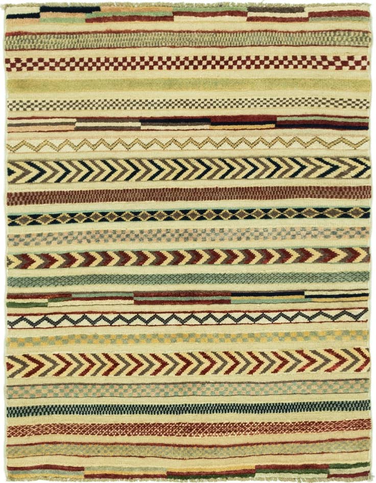 Detail image of 2' 8 x 4' 1 Hand Knotted Darya Rug