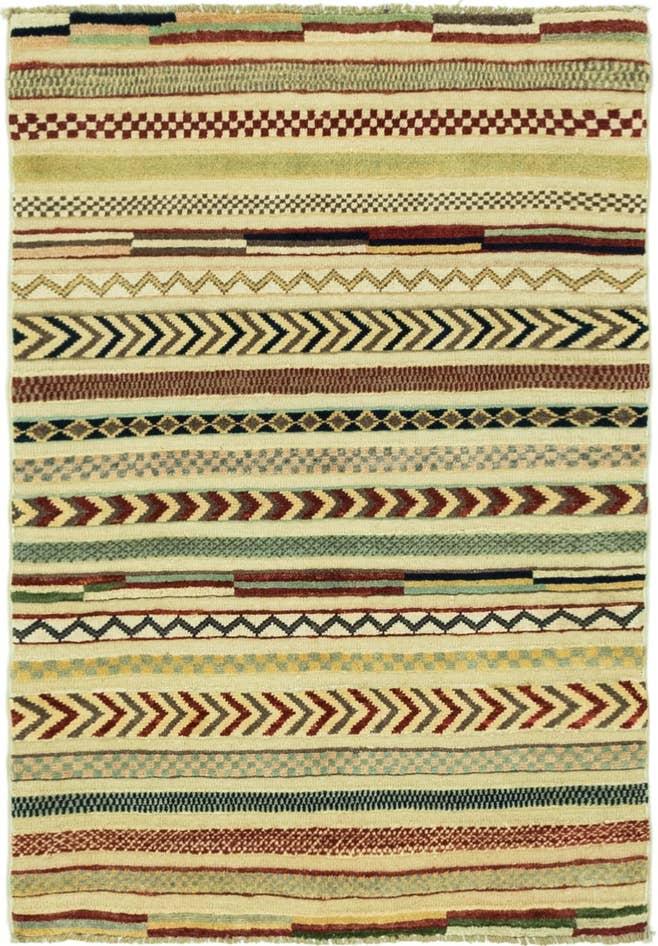 Detail image of 2' 8 x 4' 1 Hand Knotted Darya Rug