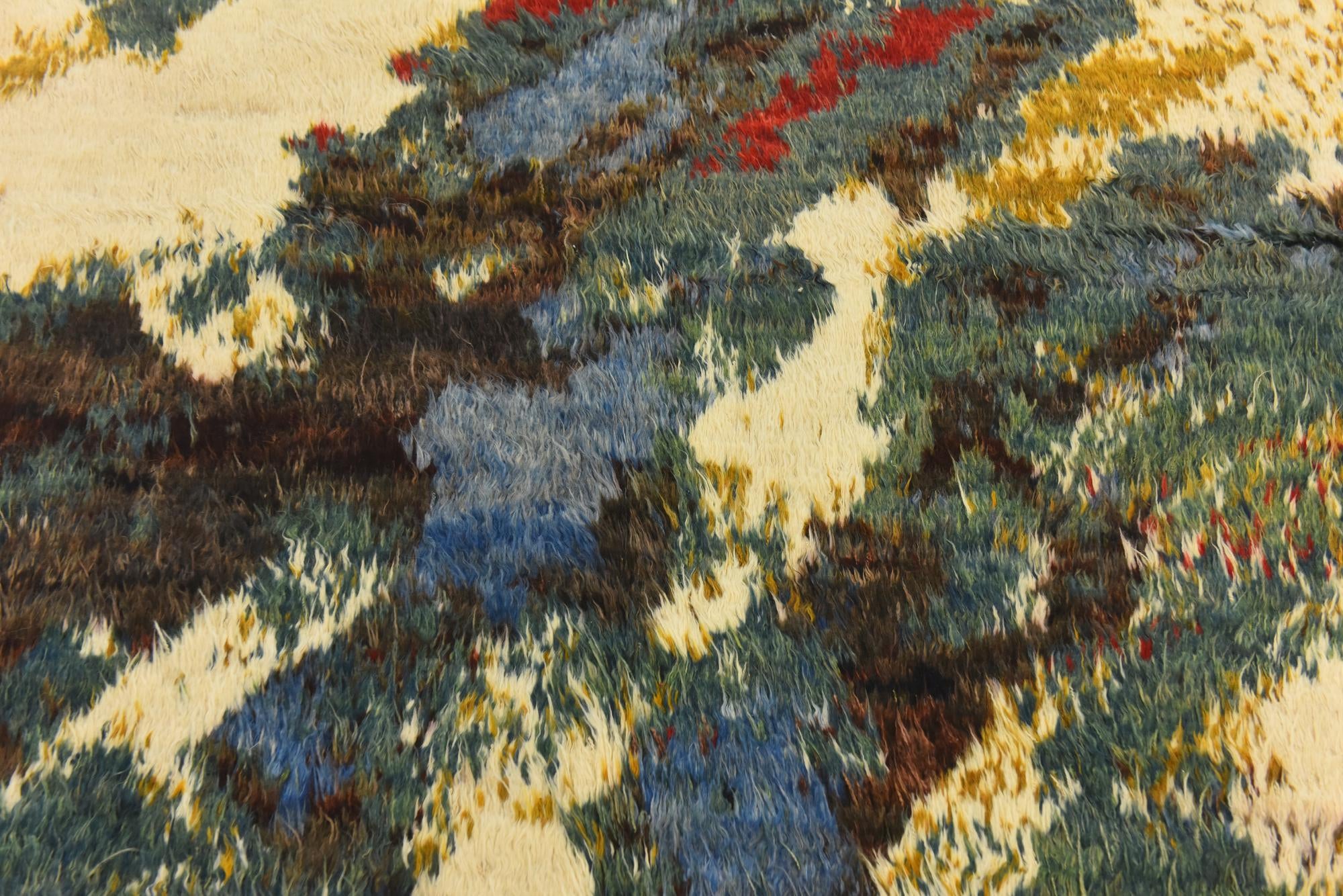 6' 7 x 9' 7 Hand Knotted Darya Wool Rug