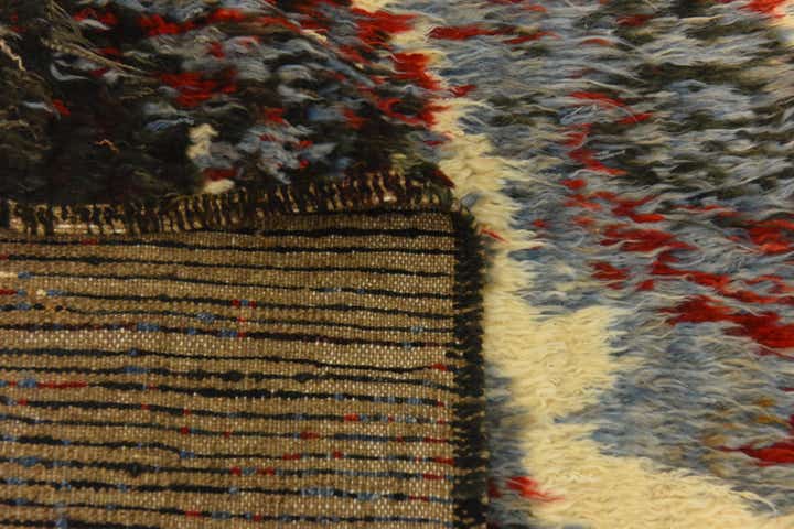 6' 4 x 9' 7 Hand Knotted Darya Wool Rug