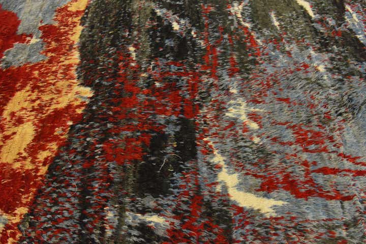 6' 4 x 9' 7 Hand Knotted Darya Wool Rug
